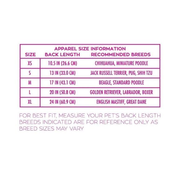 Justice Pet Reversible Puffer Jacket, Champagne, M - Picture 8 of 8